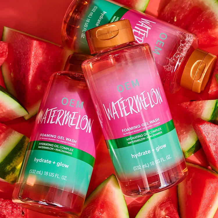 Watermelon Radiant čistilni gel penasti gel za prhanje
